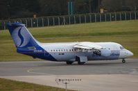 OO-DJG @ EGBB - This Airline used the callsign 'Beeline' at Birmingham International on 7th Dec 2007 - by Terry Fletcher