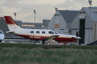 OO-NMU @ EBBR - parked on General Aviation apron