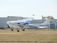 N220WS @ GPM - Easy...easy! Landing in the wind at Grand Prairie...good job!