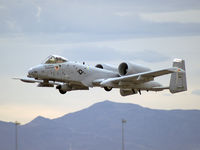 80-0168 @ KLSV - United States - US Air Force (USAF) / 1980 Fairchild A-10A Thunderbolt II - by Brad Campbell