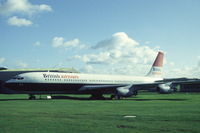 G-APFJ @ EGWC - British Airtours 707 at Royal Air Force museum at Cosford. It was scrapped in 2006. - by Henk van Capelle