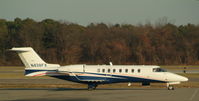 N438FX @ FRG - Lear on the ramp at Atlantic, getting ready to go.