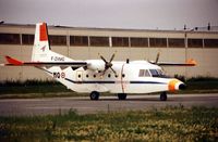 F-ZVMQ @ LFPB - This Casa 212  ( cn 386 )  was parked at Le Bourget during 1995 Paris Air Show week - by Terry Fletcher