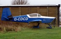 G-CDCD @ EGBW - on a wet Wellesbourne morning