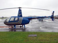 G-VEIT @ EGTB - Robinson R44 at Wycombe Air Park - by Terry Fletcher
