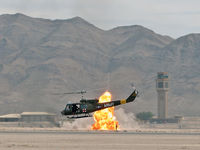 N37995 @ KLSV - Overseas Aircraft Support Inc. - Lakeside, Arizona / 1960 Bell UH-1B-BF Iroquois - by Brad Campbell