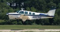 N9231Q @ ORF - Moments prior to touchdown
