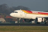 EC-HTA @ EBBR - flight IB4214 just landed on rwy 25L