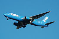 C-GZNC @ EGCC - Zoom Airlines - Landing - by David Burrell