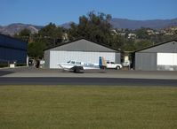 N4786H @ SZP - 1979 Mooney M20J 201, Lycoming IO-360 A&C 200 Hp, taxi to Rwy 04 - by Doug Robertson