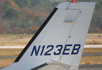 N123EB @ PDK - Tail Numbers - by Michael Martin