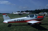 D-EAAM @ ESKB - BÃ¶-209RV at the 2003 Swedish EAA fly-in at Barkarby, Stockholm.
