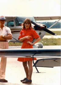 N26SS @ GKY - Laser 200 flown by Patti Johnson at Arlington, Municipal - 1980? - by Zane Adams