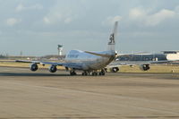 N751SA @ EBBR - taxiing to take off on rwy 25R - by Daniel Vanderauwera