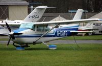 G-DATG @ EGTK - Cessna F182P at a very wet Oxford Kidlington - by Terry Fletcher