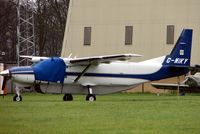 G-WIKY @ EGTK - Cessna Caravan at a very wet Oxford Kidlington - by Terry Fletcher
