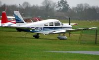G-BURT @ EGLD - Pa-28-161 at Denham - by Terry Fletcher