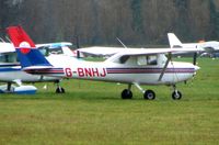 G-BNHJ @ EGLD - Cessna 152 at Denham - by Terry Fletcher