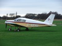 G-ARVU @ EGCB - Pa-28-160 at Barton
