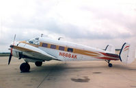 N666AK @ DRT - Beech 18 at Del Rio