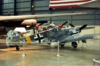 N109FF @ FFO - HA-1112M-1L when at the National Museum of the U.S. Air Force, rebuilt w/DB.605 engine