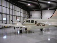 N3834Z @ KLVN - Parked inside the Aircraft Resource Center at Airlake. - by Mitch Sando