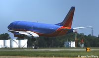 N307SW @ ORF - Ready to leave some rubber on RWY5