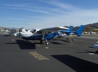 N868MT @ SZP - 1973 Cessna T337G SKYMASTER, two Continental TSIO-360-C 225 Hp each - by Doug Robertson