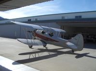 N32135 @ SZP - 1941 Waco UPF-7, Continental W670 220 Hp, engine start - by Doug Robertson
