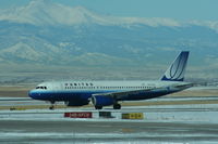 N417UA @ KDEN - Airbus A320