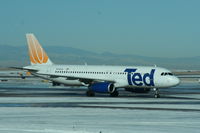 N448UA @ KDEN - Airbus A320