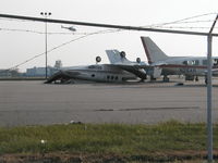 N801KM @ KNEW - Hurricane Katrina aftermath - by Tom Norvelle
