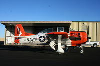 N4698P @ KDVT - North American T-28B - by Mark Pasqualino