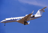 N93AE @ LEBL - Landing rwy 25R - by Shunn311