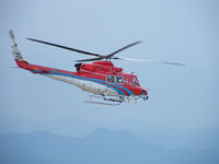 JA893F @ RJNK - Bell 412/Komatsu - by Ian Woodcock