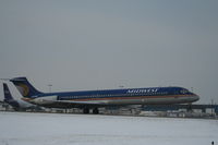 N809ME @ KMKE - MD-82 - by Mark Pasqualino