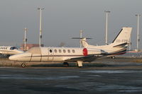 OO-FPB @ EBBR - parked on General Aviation apron for a long week-end