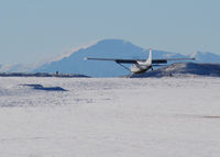 N185SW @ KAPA - Landing on 17L with Pikes Peak in the background. - by Bluedharma