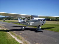 ZK-FKS - ZK-FKS parked at NZTT, Te Kuiti before going on a cross country - by S Jeanes