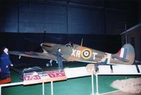 MA863 @ FFO - Spitfire at the National Museum of the U.S. Air Force, just before pulling out for the shuffling of planes