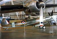 N75460 @ FFO - Spitfire, N75460, at the National Museum of the U.S. Air Force.  This airplane is now in New Zealand