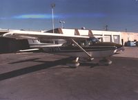 N9177H @ VNY - Hangared in Van Nuys in the early 1990s - by Bob Sellers