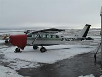 N70076 @ PABE - JP Air Cessna 207 Waiting on Weather - by Martin Prince, Jr