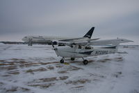 N725PG @ RFD - 5PG ready to head back to C77 under a low overcast. - by Trace Lewis