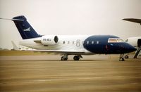 P4-AVJ @ EGGW - Challenger 604 at luton in 2002 - by Terry Fletcher