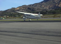 N5524N @ SZP - 1943 Howard DGA-15P 'Mr. Hooligan', P&W R-985 450 Hp, liftoff Rwy 04 - by Doug Robertson