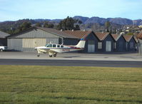 N2111Q @ SZP - 1969 Beech 36 BONANZA, Continental IO-550 300 Hp upgrade, taxi to Rwy 04 - by Doug Robertson