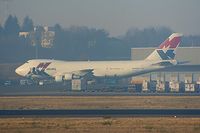 9G-MKM @ ELLX - MK Airlines 747 on the cargo ramp - by Michel Teiten ( www.mablehome.com )