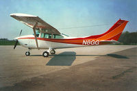 N8GG @ POU - PAINTED 1991@ SWF, Painted the month FAA regs allowed small N numbers, Left paint shop with 12 - by GARY GLADSTONE