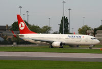 TC-JGF @ EGCC - Turkish Airlines B.737 - by Kevin Murphy